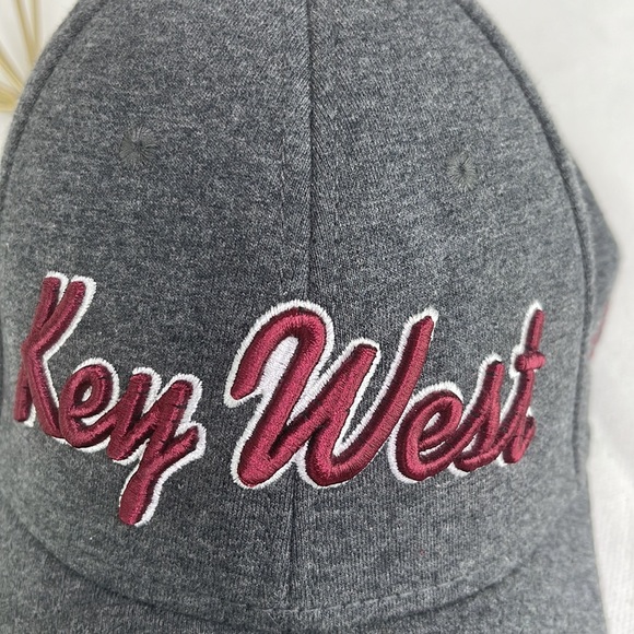 Grey Garnet Key West Embroidered E-Flex Essential Ball Cap - Picture 4 of 4